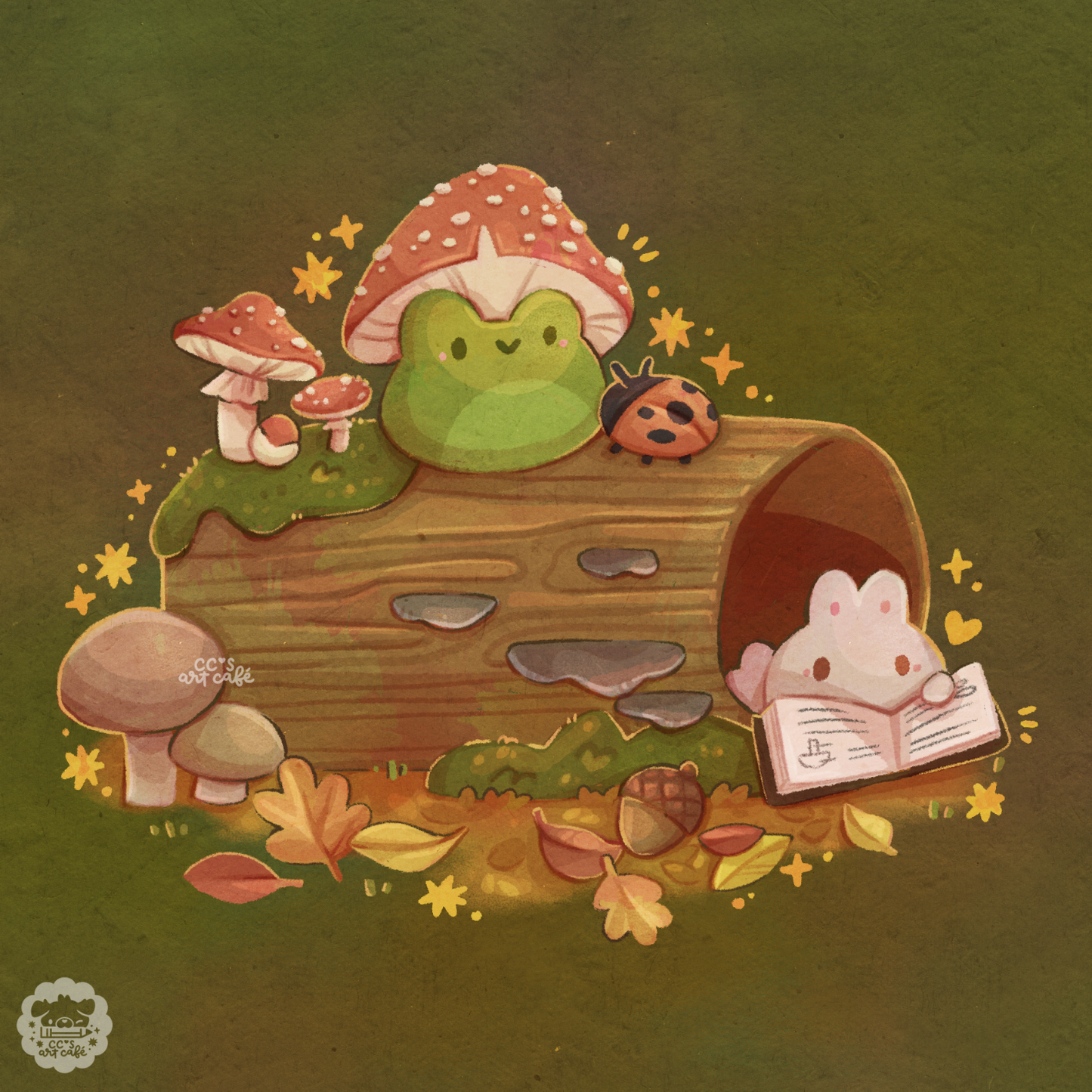 Forest Friends Vinyl Sticker