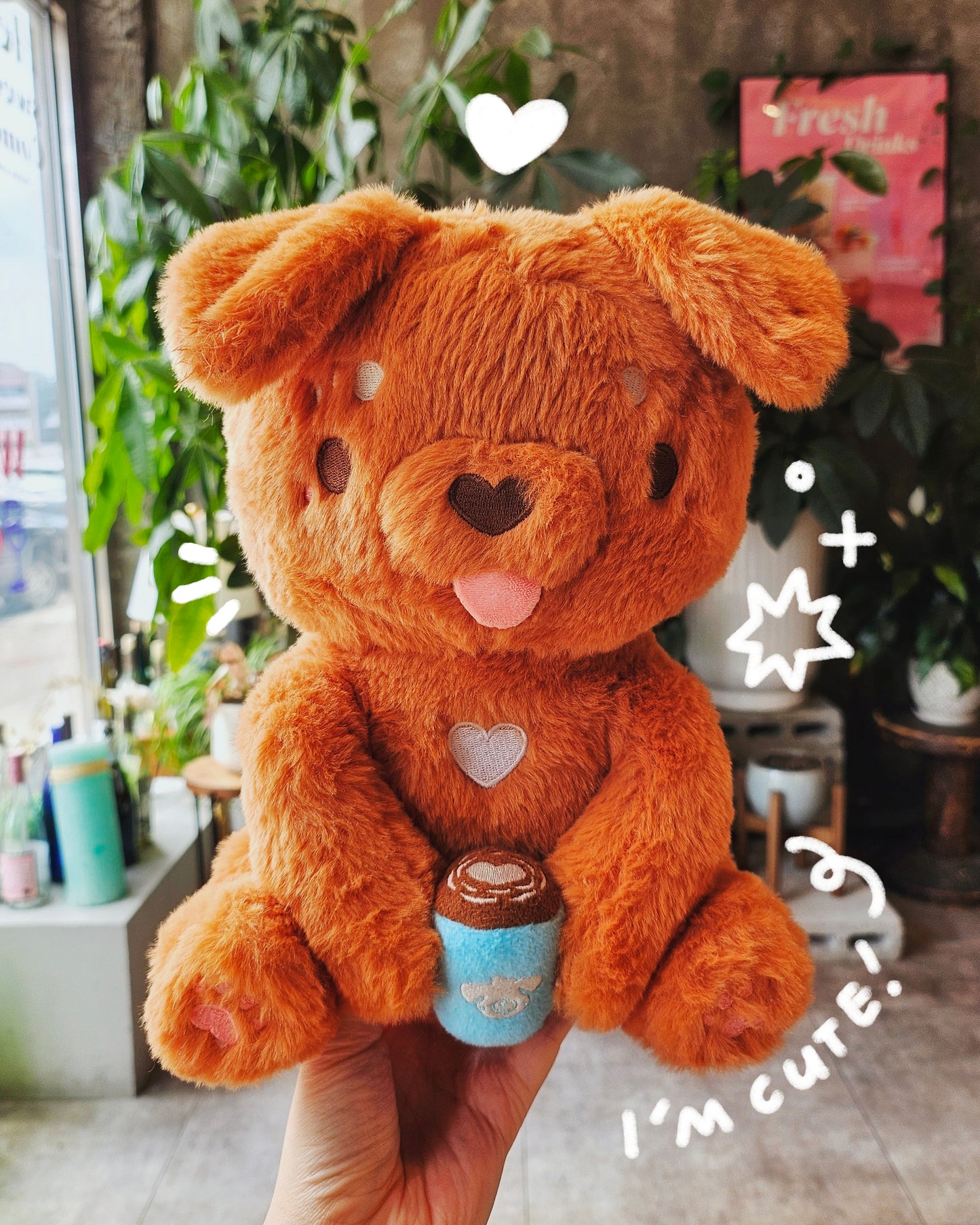 Puppy and Kitty Magnetic Plushie Duo