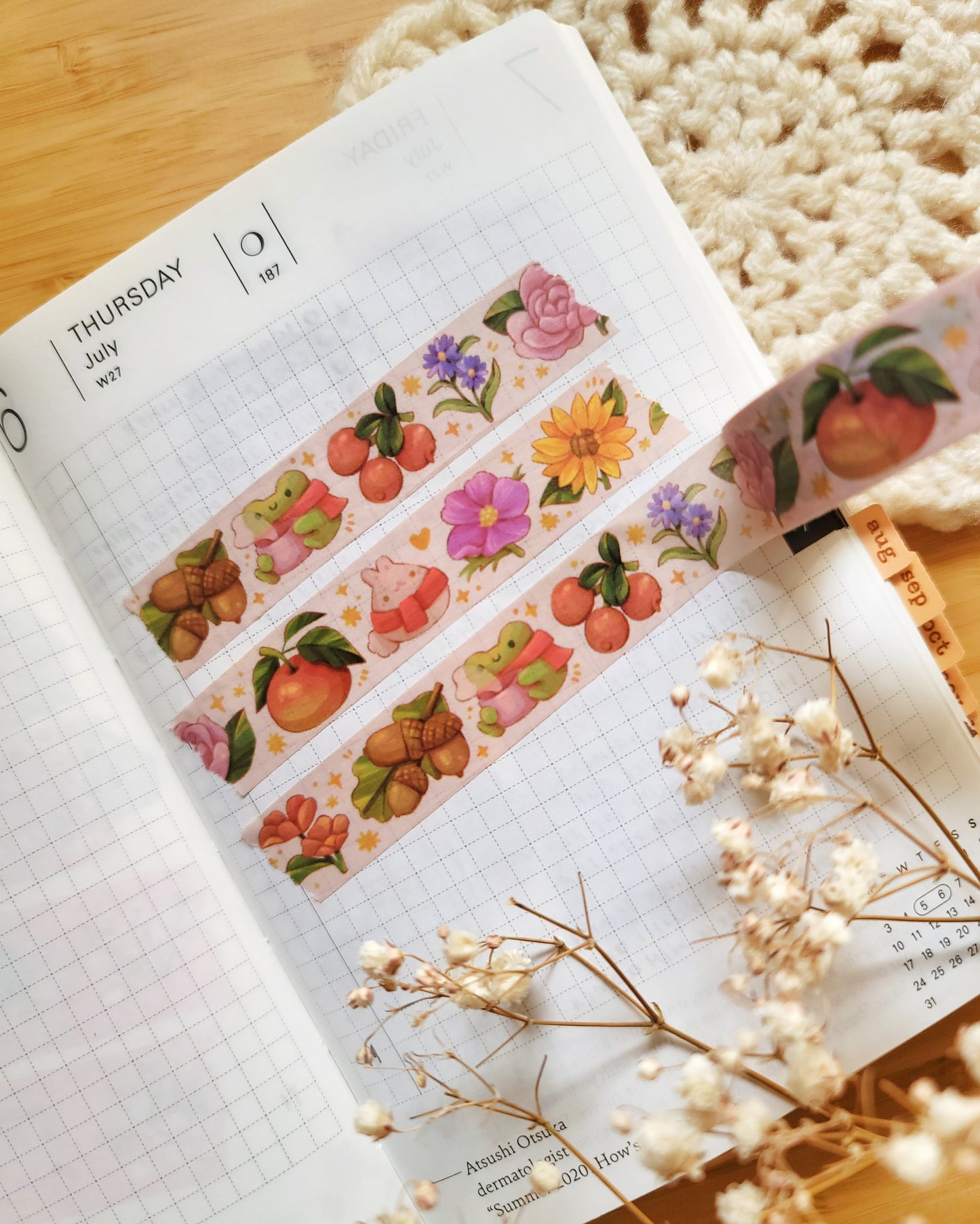 Fall Foraging Washi Tape