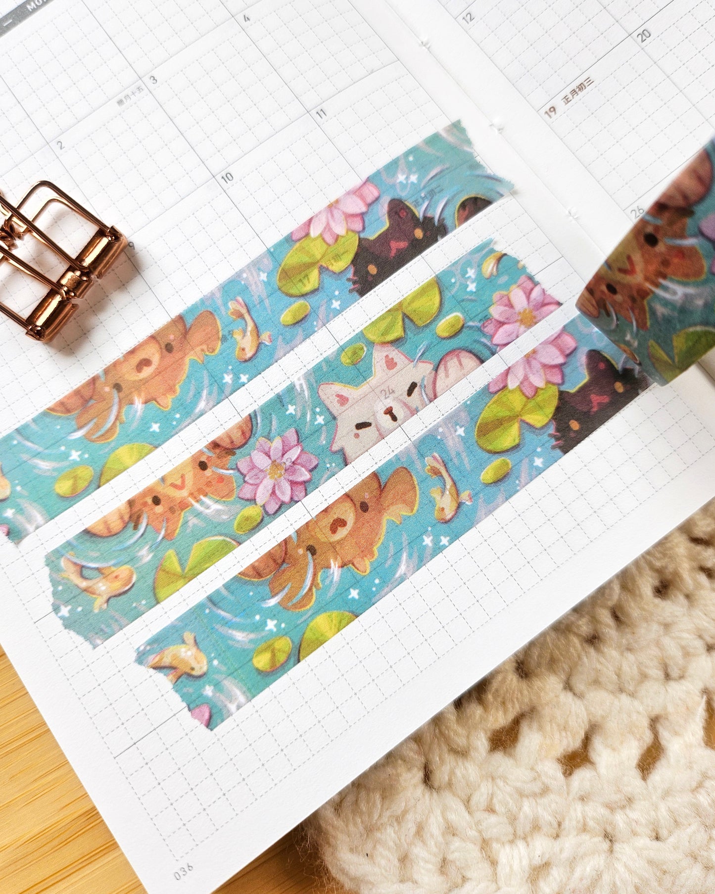 Lotus Pond Washi Tape