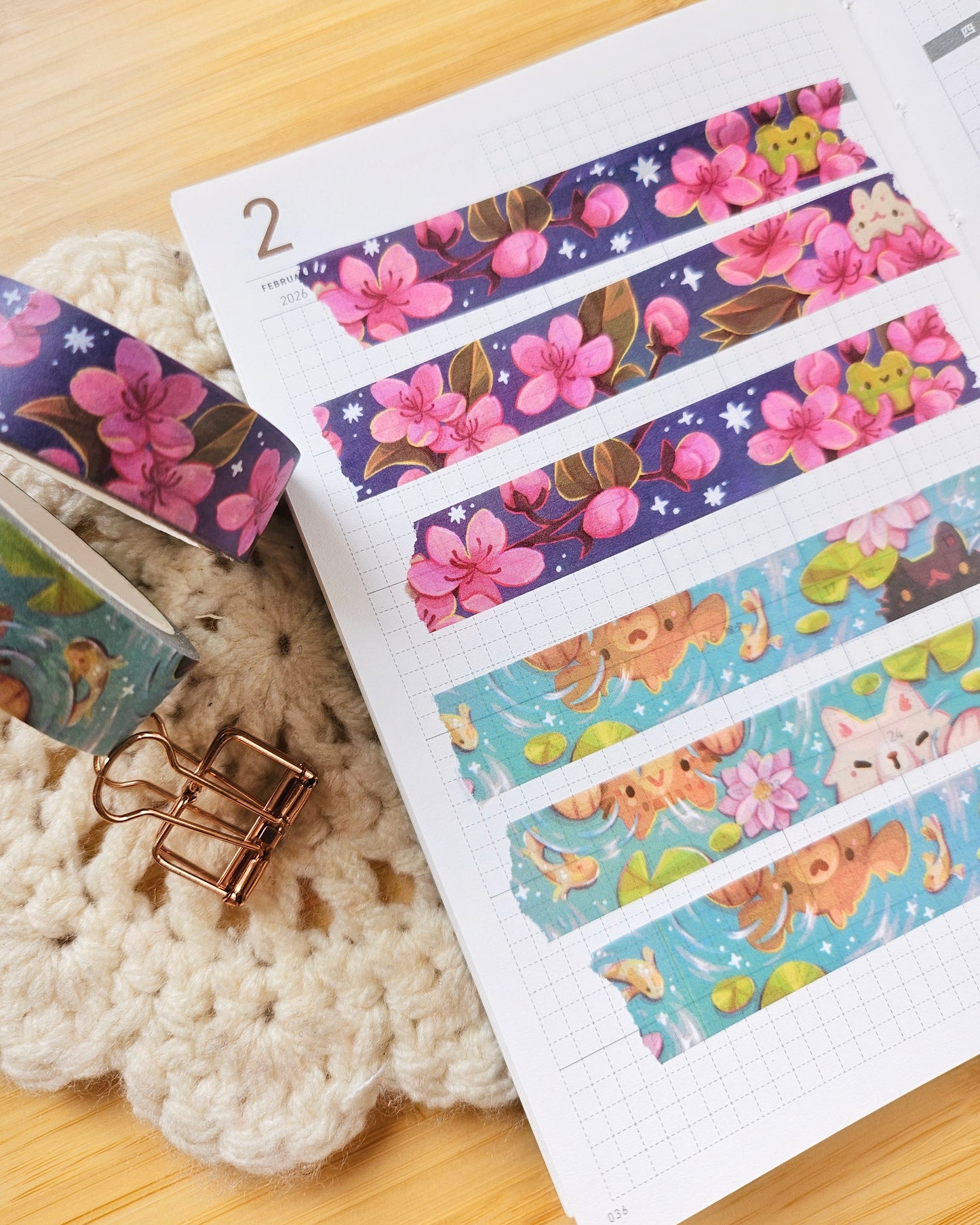 Lotus Pond Washi Tape
