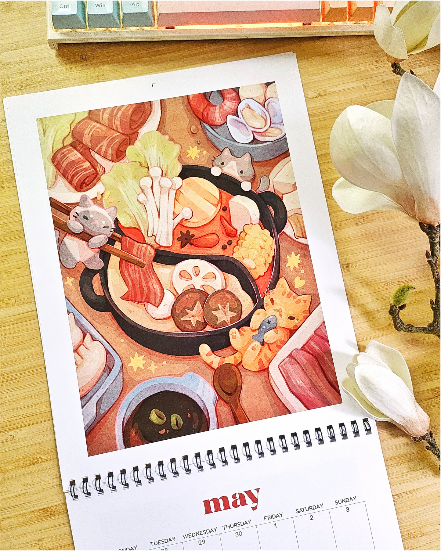 2026 Cozy Days Limited Edition Wall Calendar