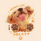 I Deserve A Lil Treat Vinyl Sticker