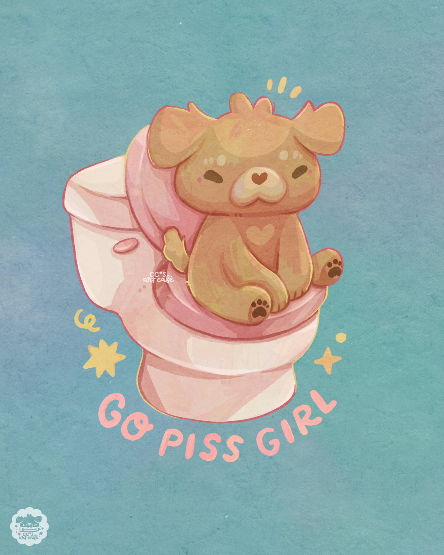 Go Piss Girl Vinyl Sticker