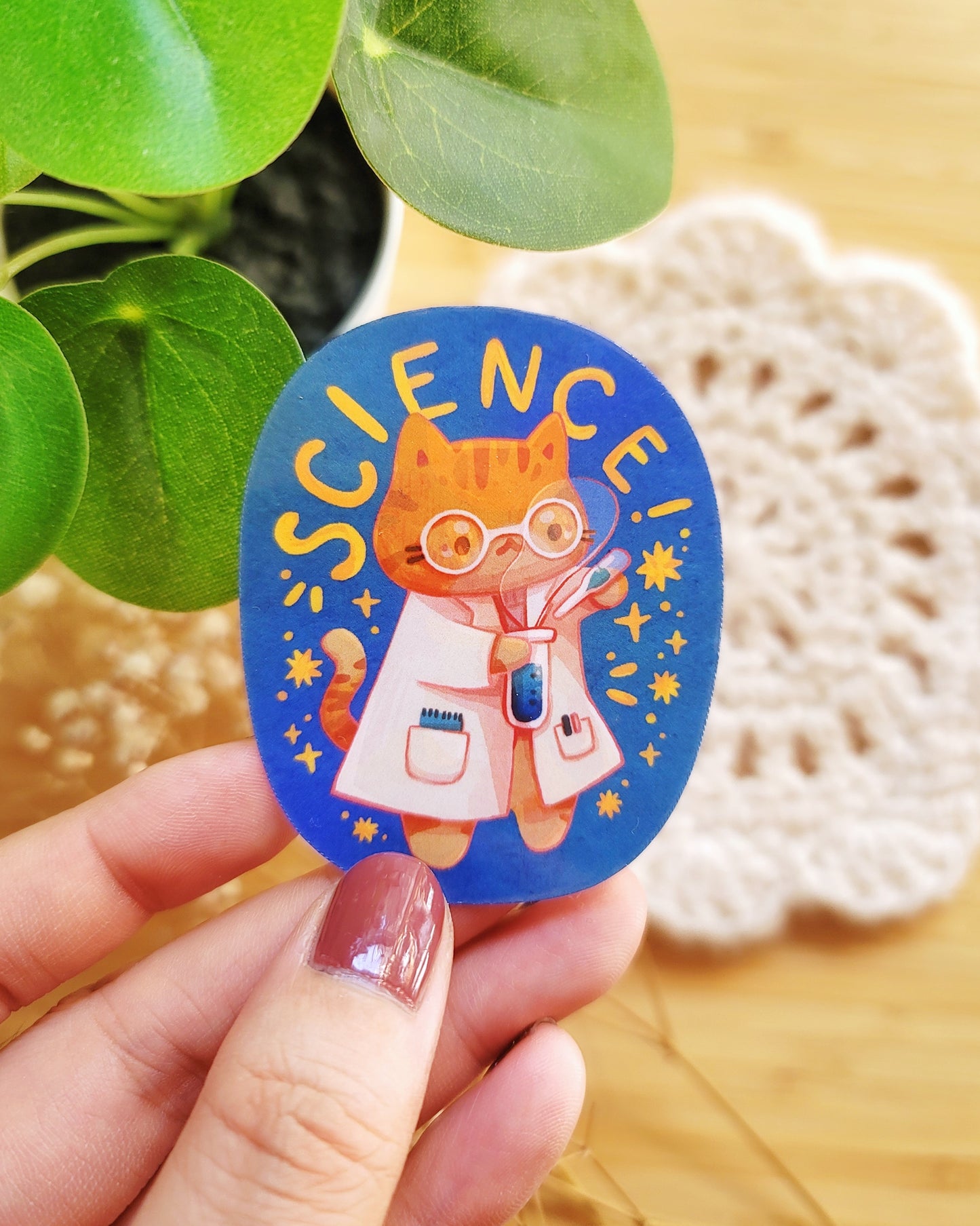 Science! Vinyl Sticker