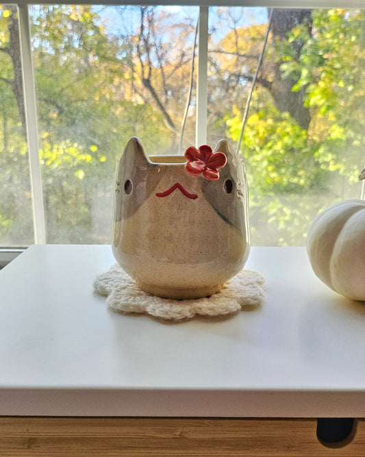 Kitty Handmade Ceramic Cup