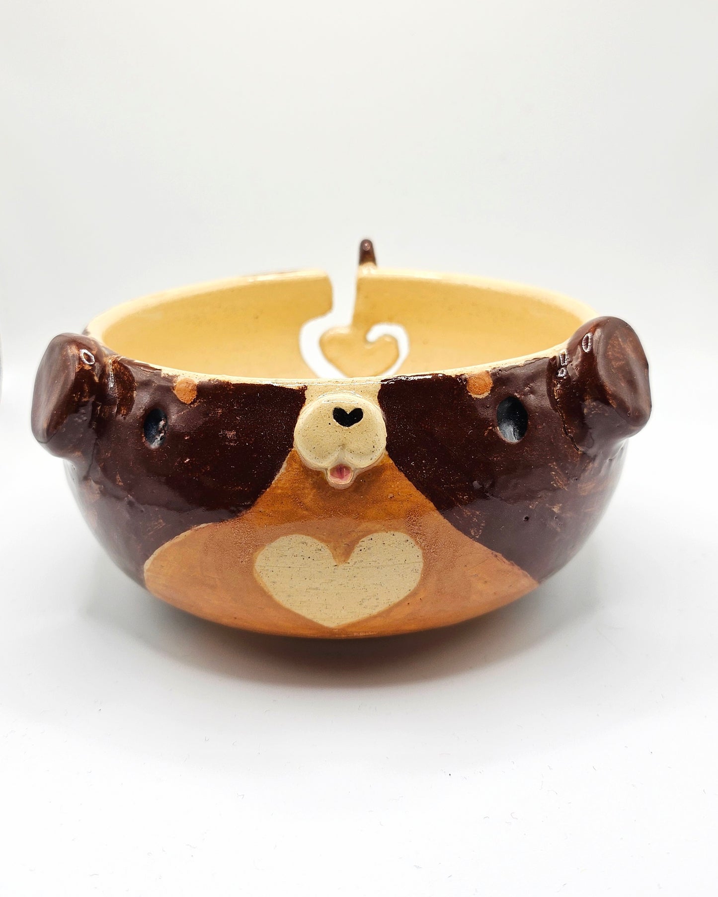 Puppy Handmade Ceramic Yarn Bowl (B-Grade)