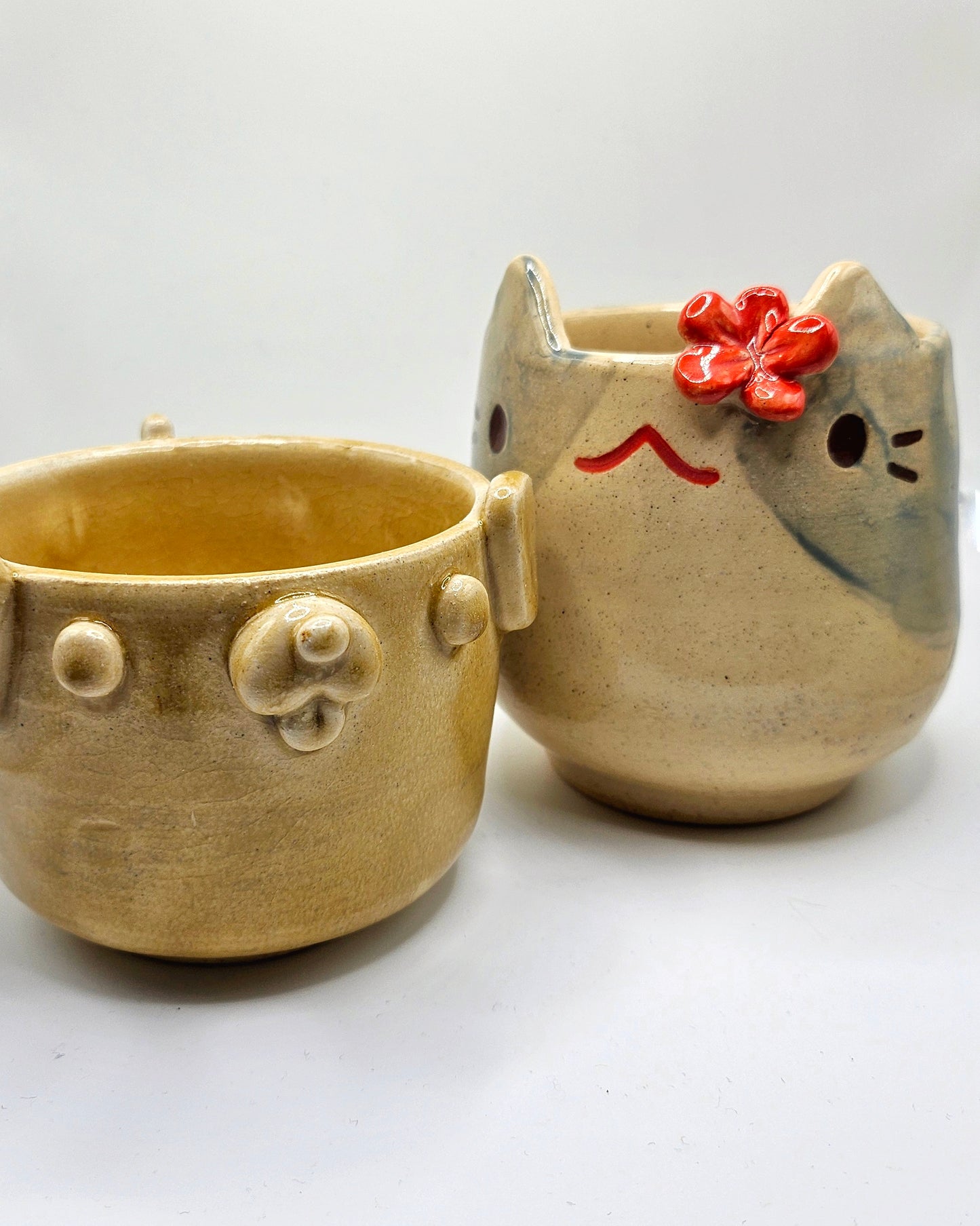 Puppy Handmade Ceramic Cup (B-Grade)