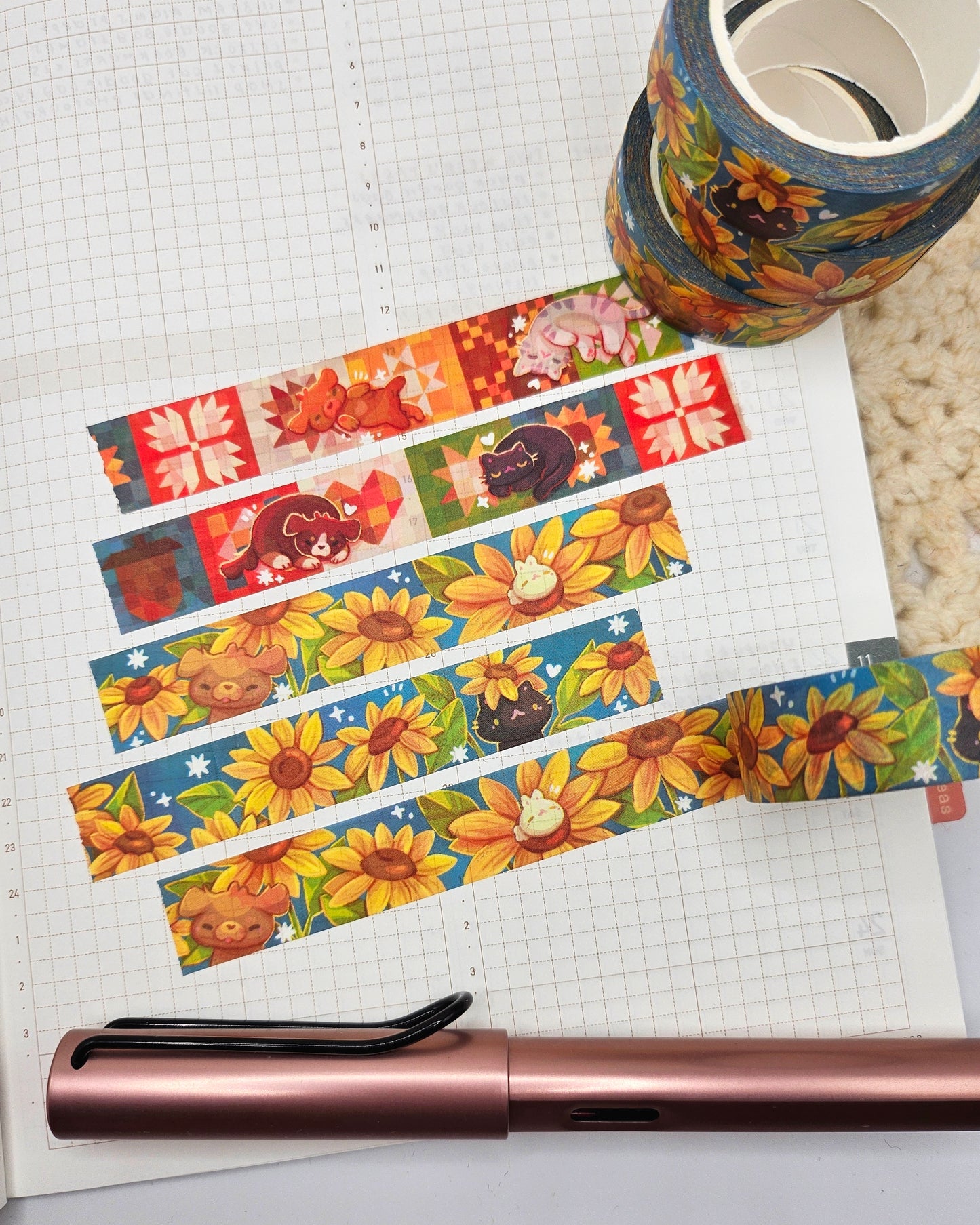 Sunflower Fields Washi Tape