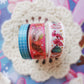 Teal Grid Washi Tape