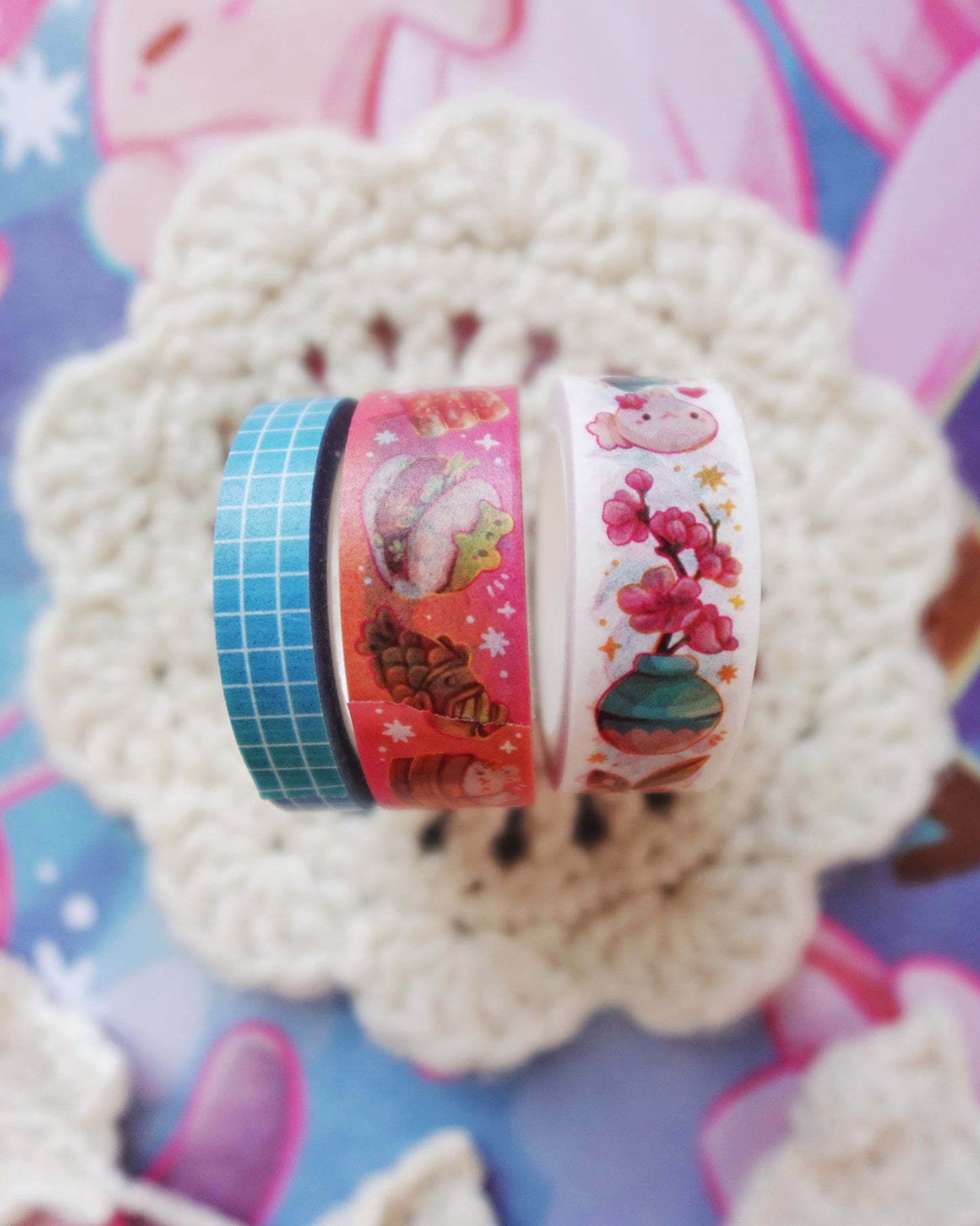 Porcelain Florals Washi Tape