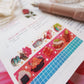 Teal Grid Washi Tape