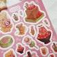 Sakura Desserts Vinyl Sticker Sheet
