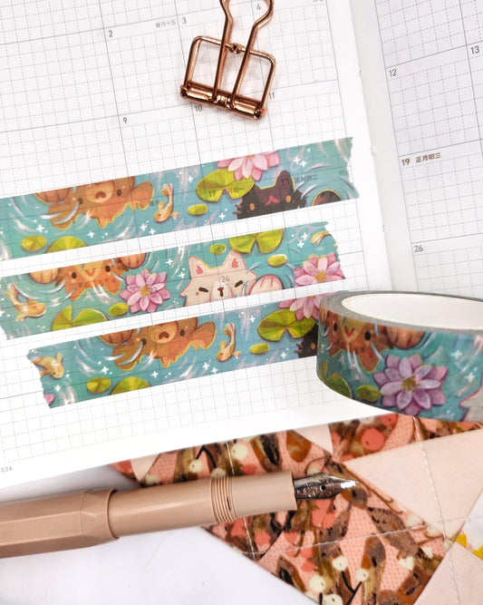 Lotus Pond Washi Tape