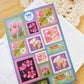 Spring Stamps Vinyl Sticker Sheet