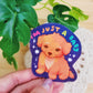 I'm Just A Baby Puppy Vinyl Sticker
