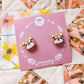 Puppy Handmade Polymer Clay Earrings