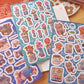 Art Supplies Vinyl Sticker Sheet