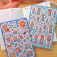 Art Supplies Vinyl Sticker Sheet