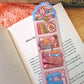 Fiber Arts Bookshelf Laminated Bookmark
