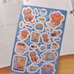 Art Supplies Vinyl Sticker Sheet