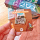 Coffee and Reading Enamel Pin