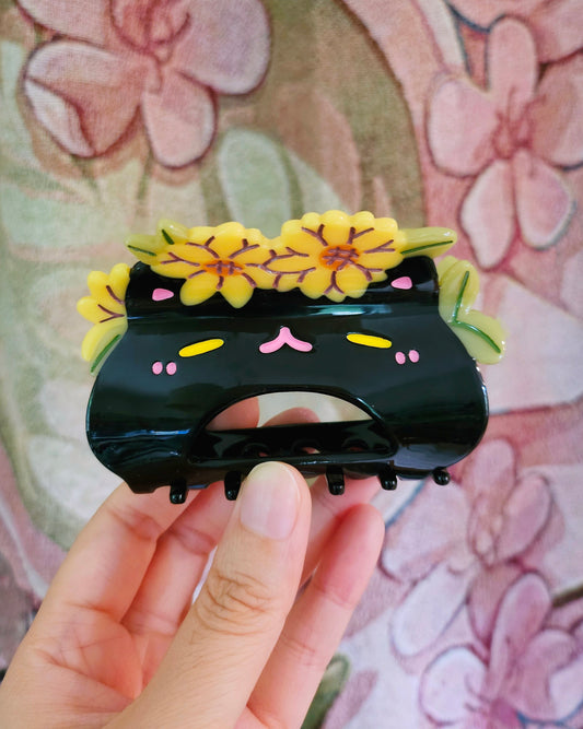 Sunflower Kitty Hair Claw 2.0