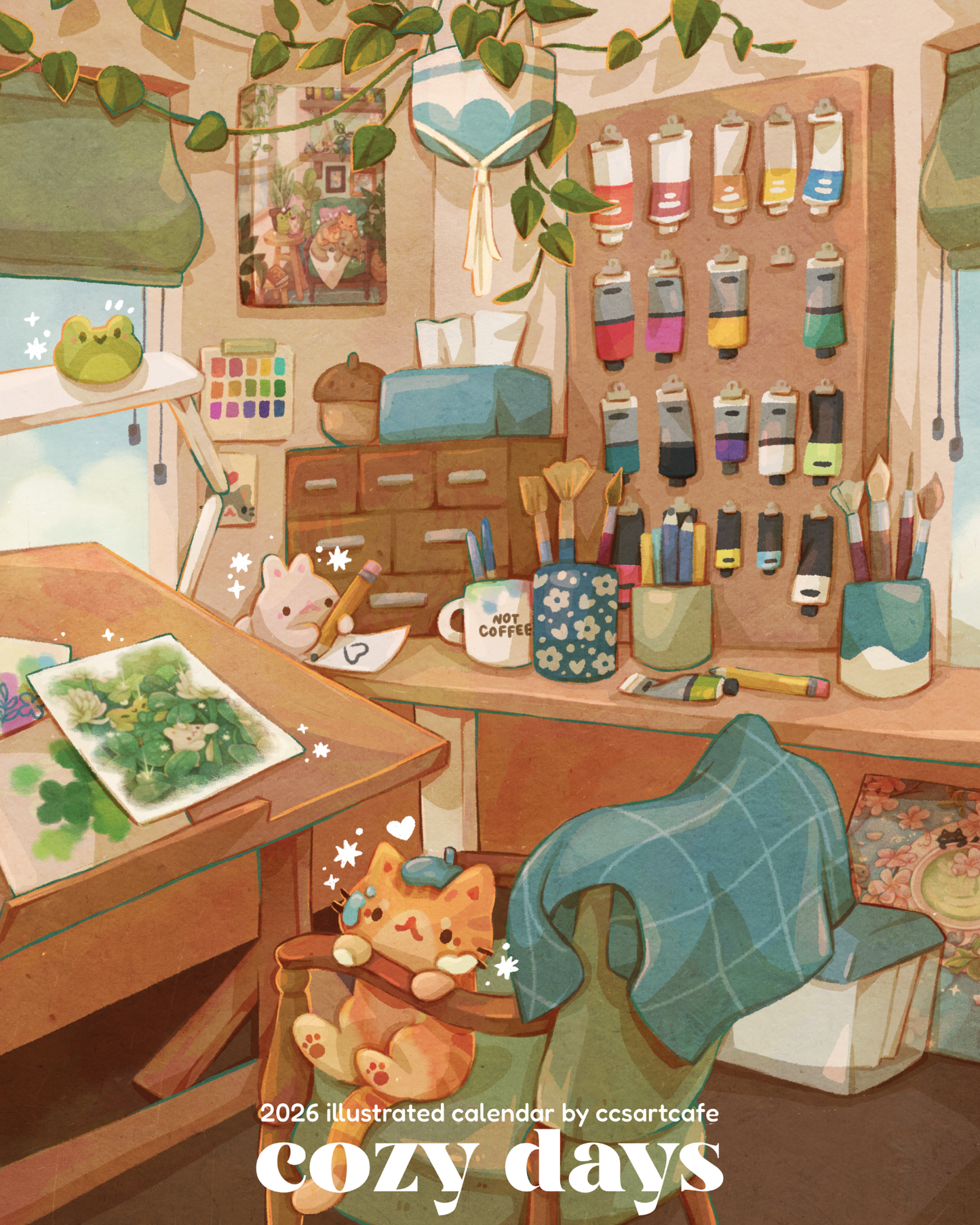 2026 Cozy Days Limited Edition Wall Calendar