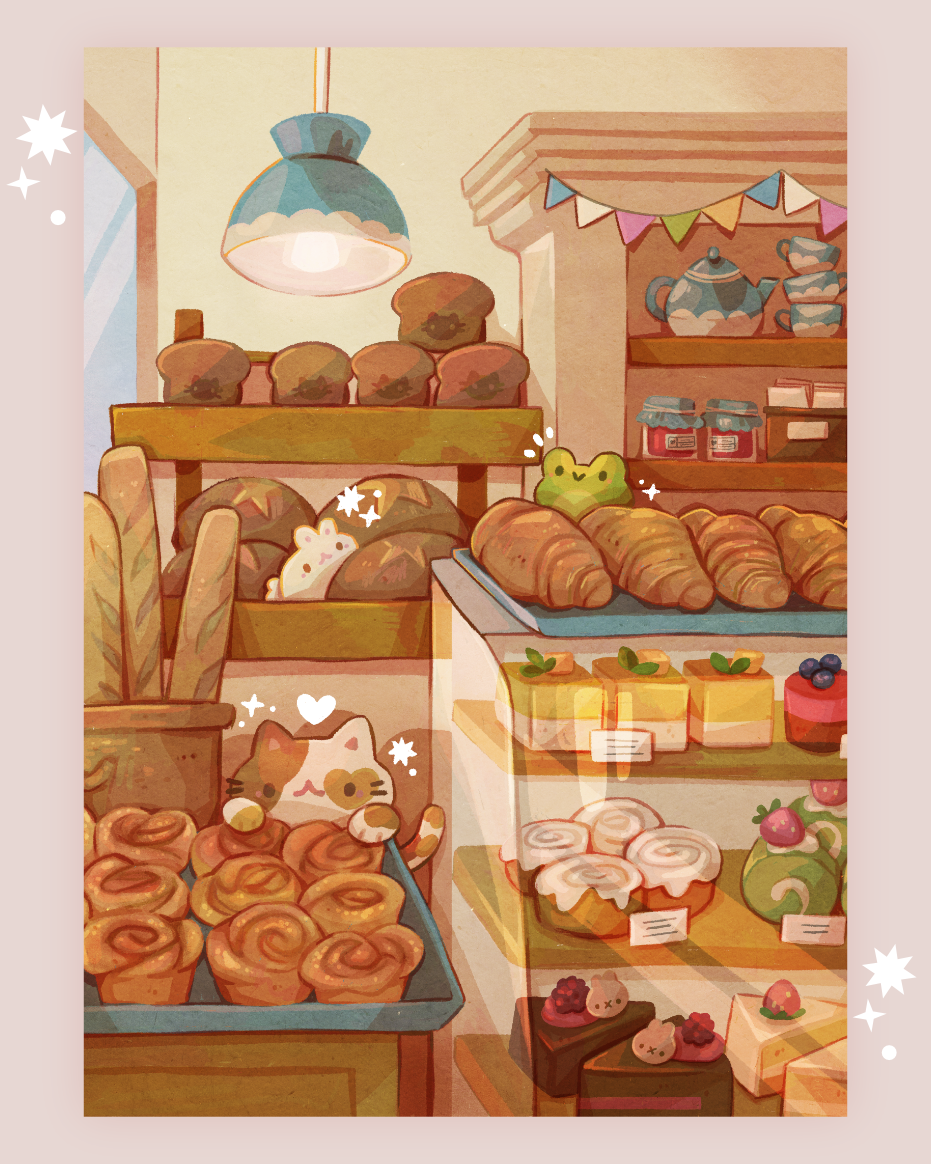 Freshly Baked Art Print