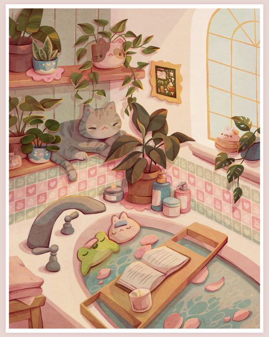 Quiet Relaxation Jumbo Art Print