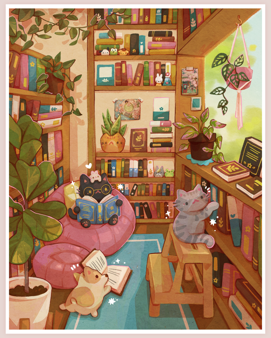 Indie Bookstore Jumbo Art Print