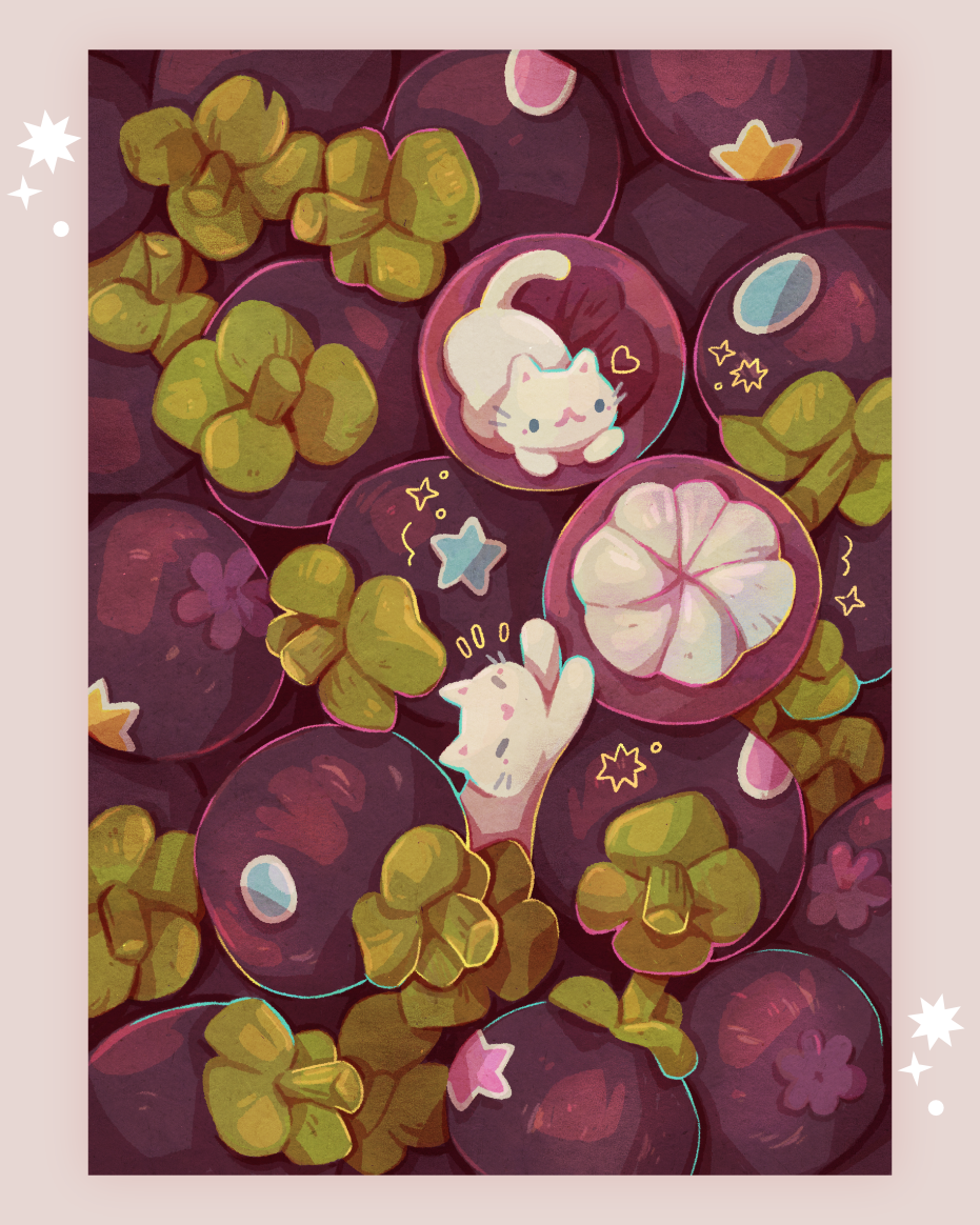 Mangosteen Harvest Art Print