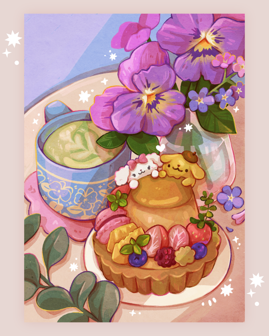 Pudding Lovers Art Print