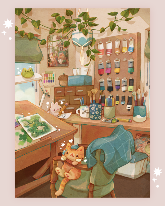 Art Studio Art Print