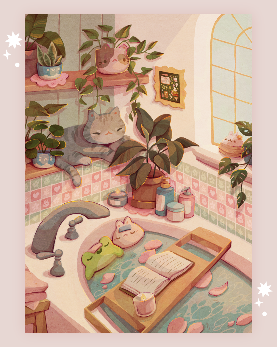 Quiet Relaxation Art Print
