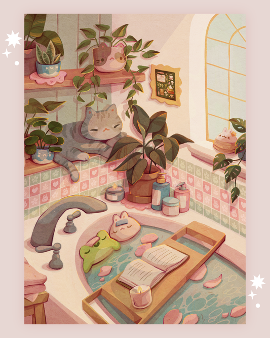 Quiet Relaxation Art Print