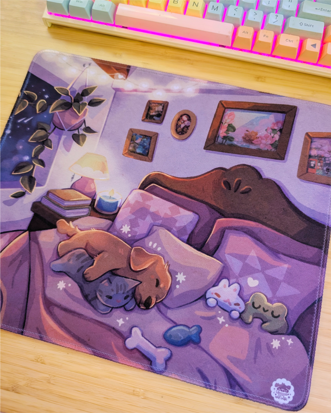 Cozy Bedtime Mousepad
