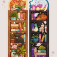 Spooky Shelf Laminated Bookmark