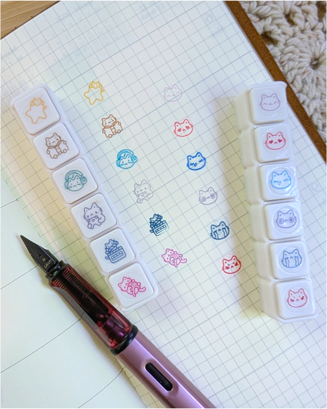 Mini Kitty Hobbies Button Stamps V2