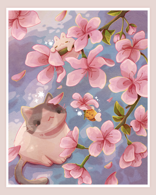 Spring Blossoms Large Art Print