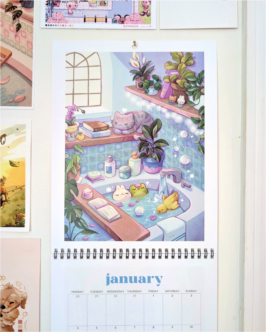 2027 Cozy Days Limited Edition Wall Calendar