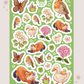 Garden Friends Sticker Sheet