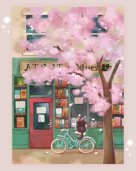 Independent Bookshop Art Print