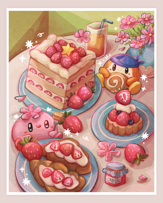 Dessert Time Large Art Print