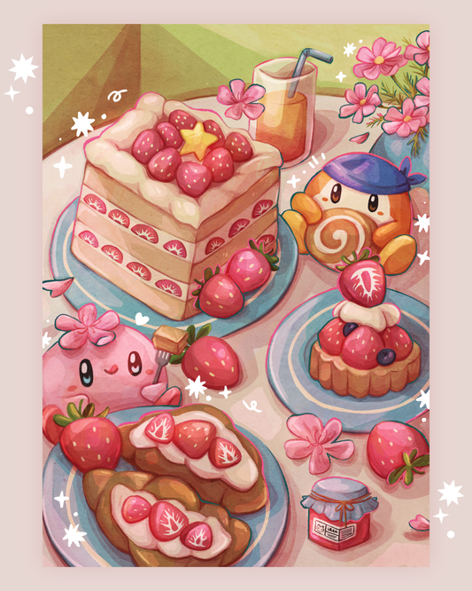 Dessert Time Art Print