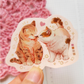 Kitty Kisses Vinyl Sticker