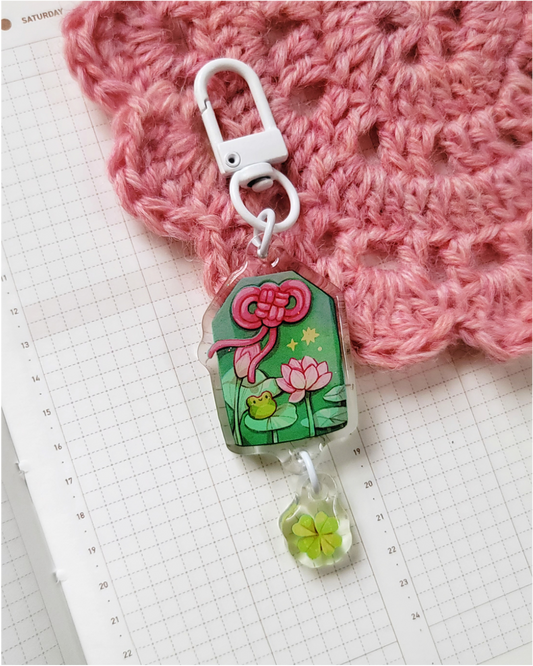 Lucky Omamori Acrylic Charm