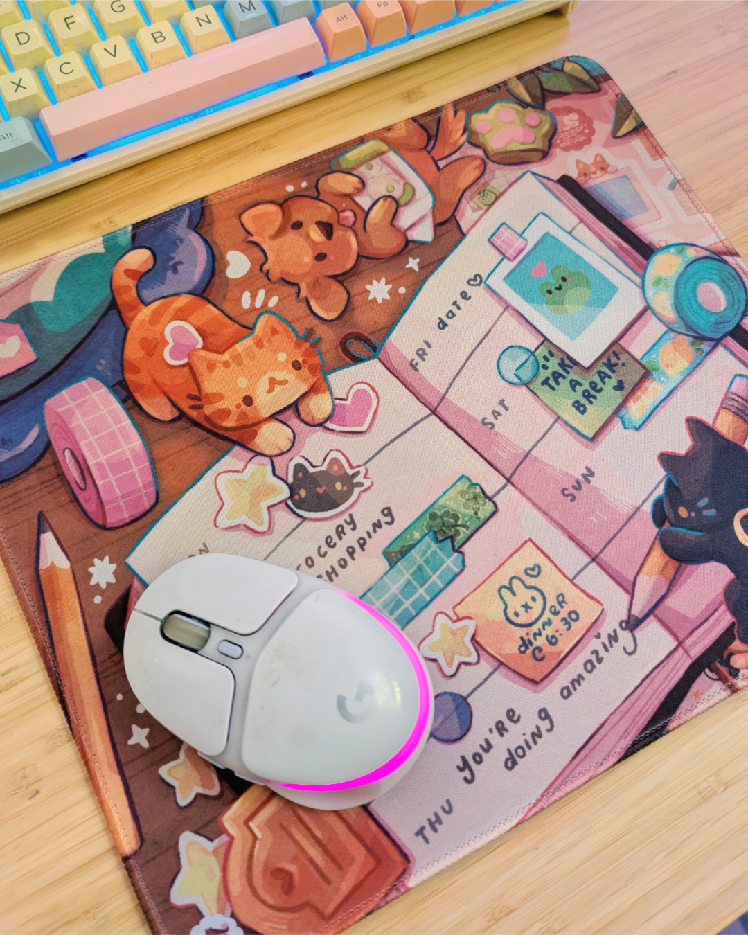 Making Plans Mousepad