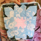 Blue Blossom Handmade Imperfect Patchwork Project Pouch