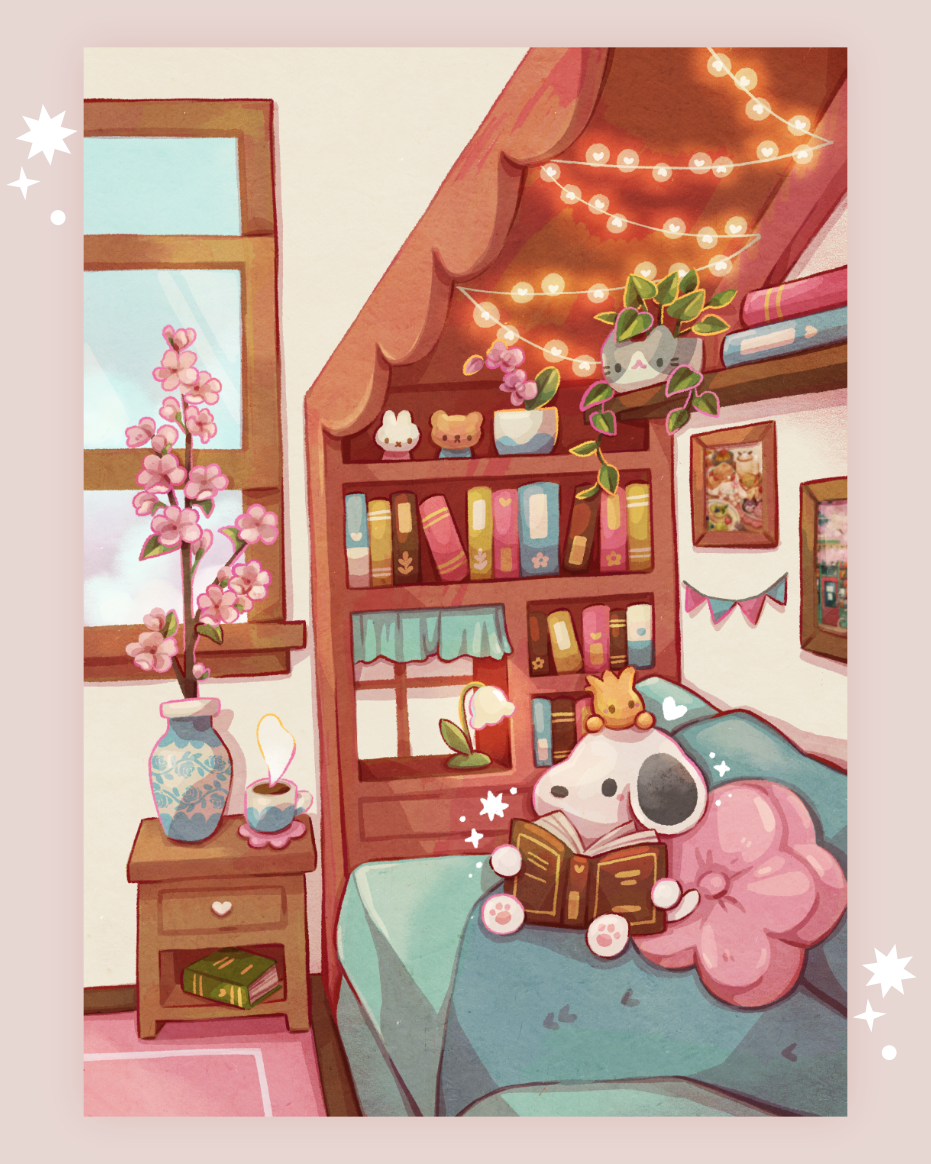 Reading Nook Art Print